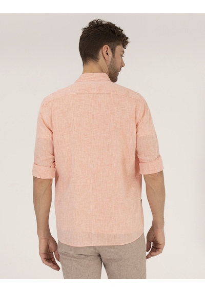 Pierre Cardin Erkek Turuncu Gömlek Desenli 50265119-vr051
