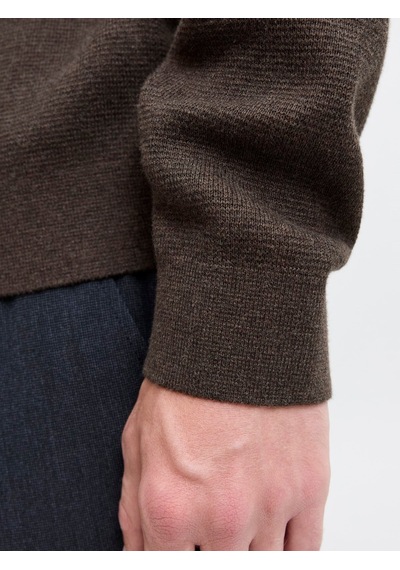 Jack & Jones Jprmılano Stıtch Knıt Half Zıp Sn Delicioso