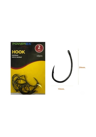 Powerex G-carp Sazan İğnesi No:2 10 Adet