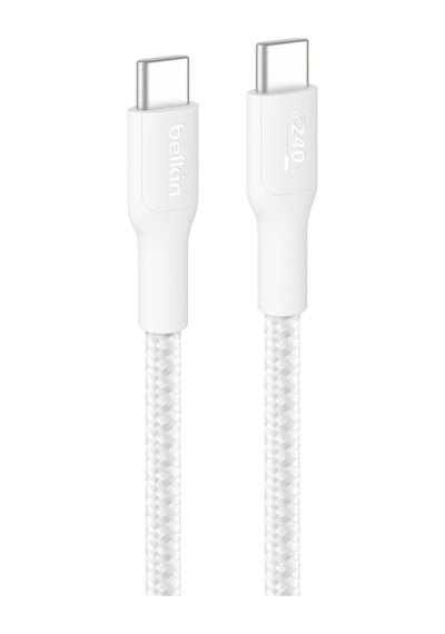 Eco Örgülü Usb-c - Usb-c Kablosu, 3 M, 240 W, Yumuşak, Esnek Hızlı Şarj Kablosu, İphone 16, Galaxy S25, Pixel 9, Macbook, İpad Pro Ve Daha Fazlası İçin Tip-c Şarj Kablosu - Beyaz Usb 2.0 Eco Örgülü Usb-c - Usb-c Kablosu, 3 M, 240 W, Yumuşak, Esnek Hızlı Şarj Kablosu, İphone 16, Galaxy S25, Pixel 9, Macbook, İpad Pro Ve Daha Fazlası İçin Tip-c Şarj Kablosu - Beyaz Usb 2.0