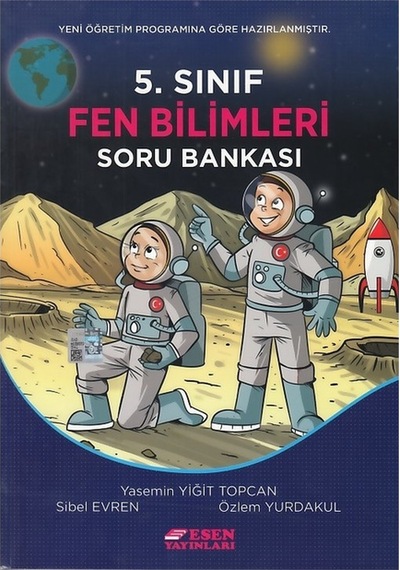 5.Sınıf Fen Bilimleri Soru Bankası  -  Yiğit Topcan  -   Sibel Evren  -  Esen Yayıncılık