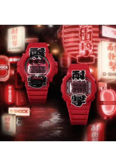Casio Dw-5600aka-4dr Erkek Kol Saati Kırmızı