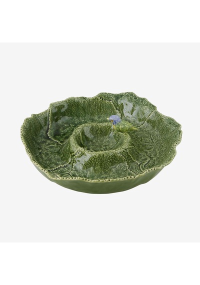 Yeşil Seramik Servis Kasesi 37 Cm