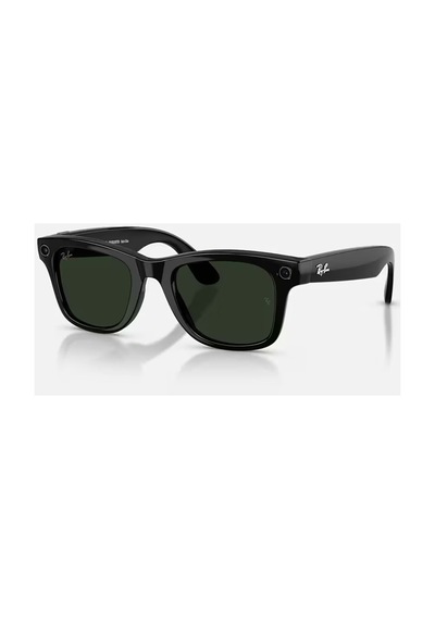 Rayban Meta Wayfarer Gen 2 Akıllı Gözlük F Shıny Black - L Clear / Transıtıons Graphıte Green Rw4012 50mm