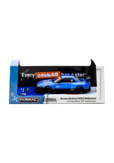 Eco Lounge 1/64 Nissan Skyline R32 Widebody Eco Lounge 10th Anniversary - Designed By Jon Sibal