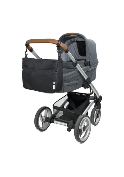 Lassig Mix Multi Bag Bebek Arabası Organizer Çanta Black Çok renkli