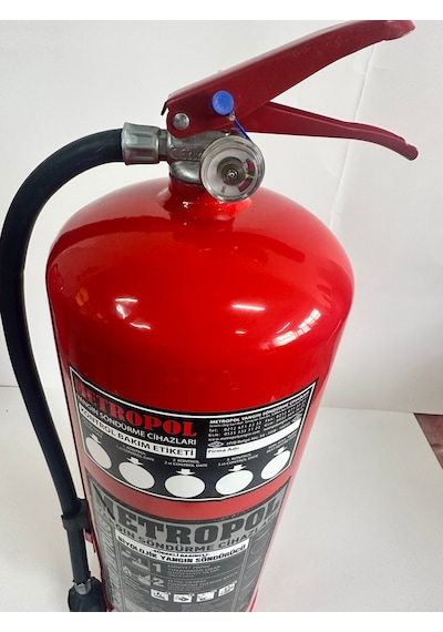6 Kg D Tozlu Metal Yangınlarını Söndürme Cihazı