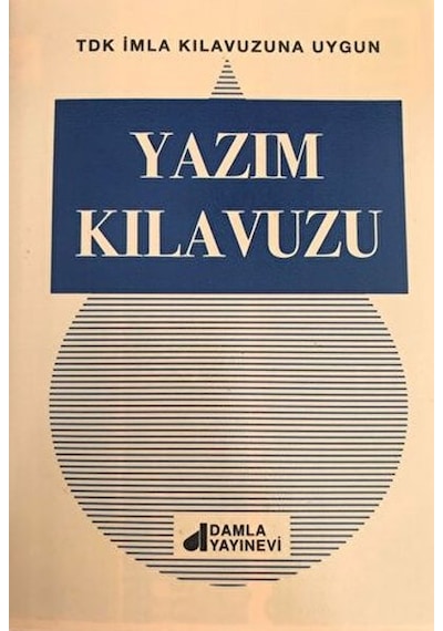 Yazım Kılavuzu Plastik Kapak