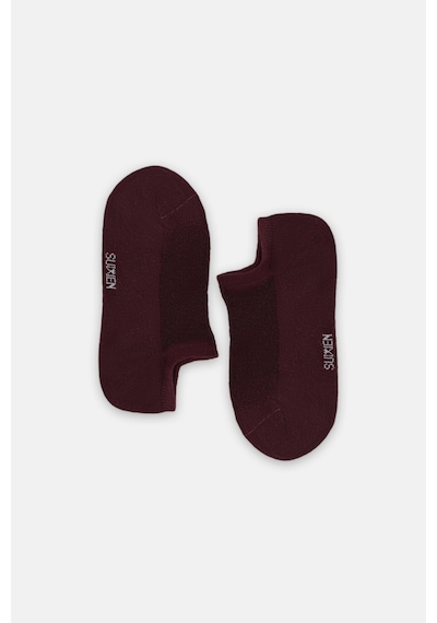 Suwen Classic Sneaker Çorap Sc1564102 Bordo