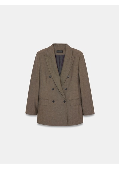 Dilvin 60833 Blazer Ceket Kahve
