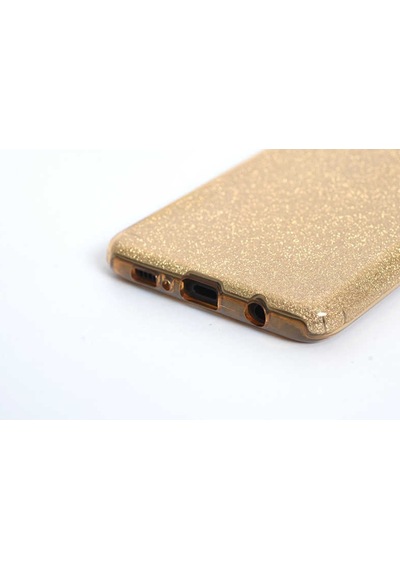Samsung Uyumlu Galaxy S10 Kılıf Zore Shining Silikon-Siyah