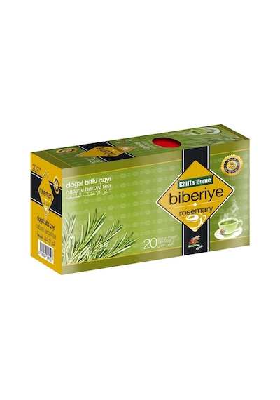 Shiffa Home Biberiye Doğal Bitki Süzen Poşet Çay 20 x 1.5 G