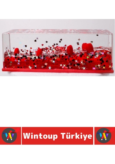 Dekoratif Hediyelik Sevgililer Günü Yıldönümü Özel Gün Evlilik Romantik Batmayan Kalp Güllü Akvaryum