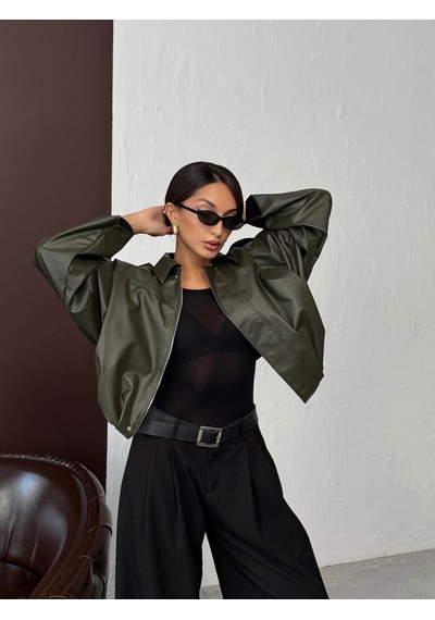 Verymoda Suni Deri Mont F2035 Haki