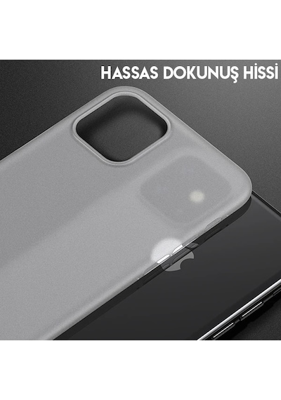 Baseus Wing Case İphone 11 Pro 5.8 Ultra İnce Lux Mat Şeffaf Kılıf- 5775 Mh-hs0051-3868