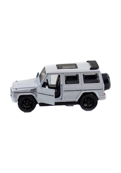 Metal Mercedes G63 Çek Bırak Model Araba Beyaz 12 Cm