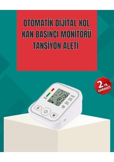 Kol - 271 - Tipi Lcd Ekranlı Elektronik - Glblseme - Tansiyon Monitörü