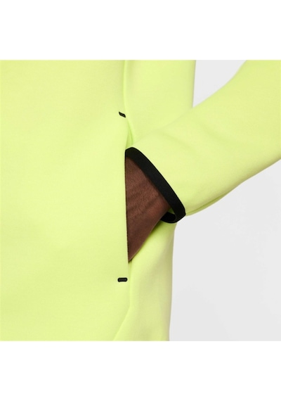 Niketech Fleece Windrunner Tam Fermuarlı Kapüşonlu Üst-sportxoutlet Yeşil