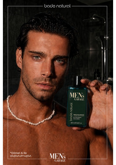 Bade Natural Men's Garage Dökme Tıraş Kolonyası 250 Ml