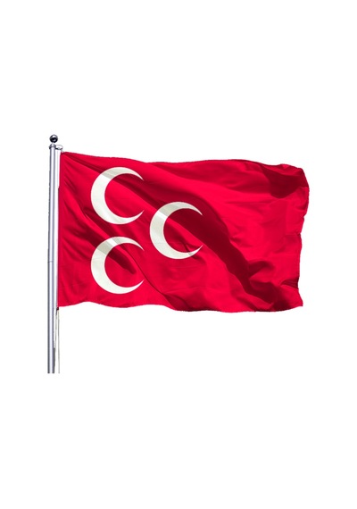 3 Hilal Kırmızı 70X105 - Tek Kat Raşel