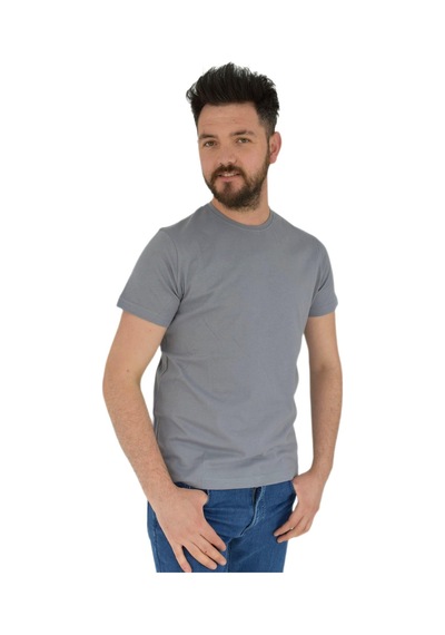Erkek Sıfır Yaka Tişört Penye Bgl-st02799 001