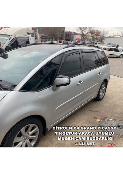 C4 Grand Picasso 7 Koltuk Mügen Cam Rüzgarlığı 2007-12 Arası 4 Lü