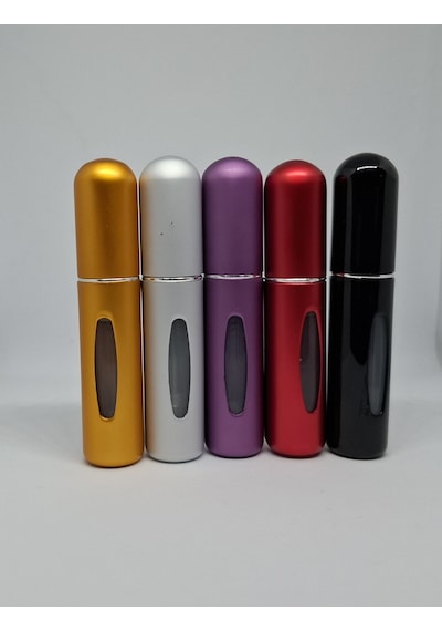 5 Ml Alüminyum 10 Adet Tekrar Doldurulabilir Boş Cep Parfüm Şişesi