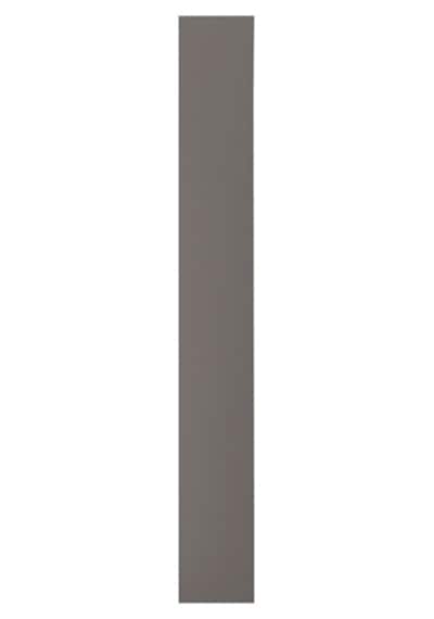 Ikea Forsand Gardırop Kapağı, Koyu Gri, 25x195 Cm, Menteşesiz