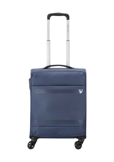 Roncato Roncato Trolley Cabin Jazz Küçük Boy Tekerlekli Valiz Genişletilebilir Lacivert Blu Notte Lacivert