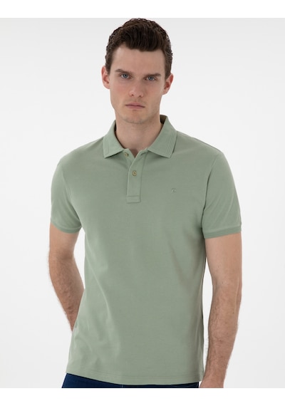 Pierre Cardin Erkek Çağla Tişört Basic 50302561-vr016 Çağla