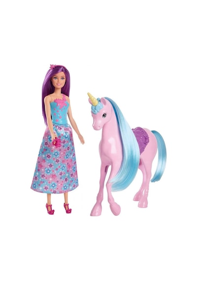 Hyt62 Barbie Ve Tek Boynuzlu Atı