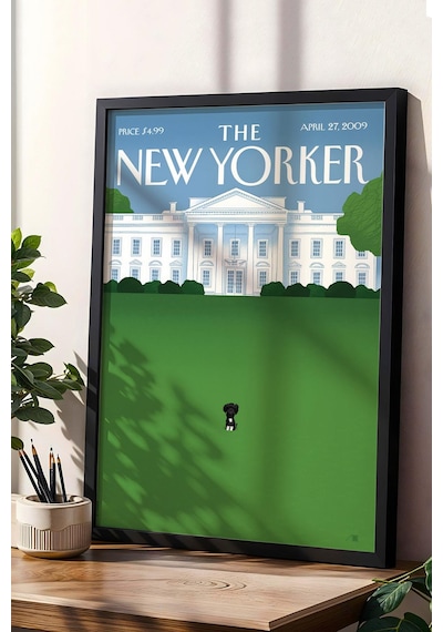 The New Yorker Çerçeveli Tablo April 27 2009