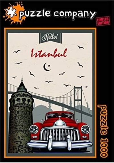 Hello İstanbul 1000 Parça Puzzle