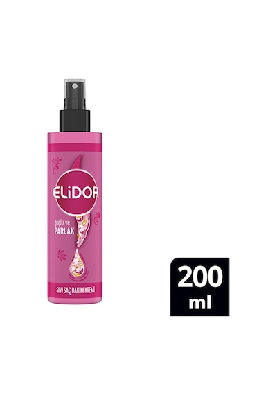 Elidor Güçlü Ve Parlak Sıvı Saç Bakım Kremi 200 Ml