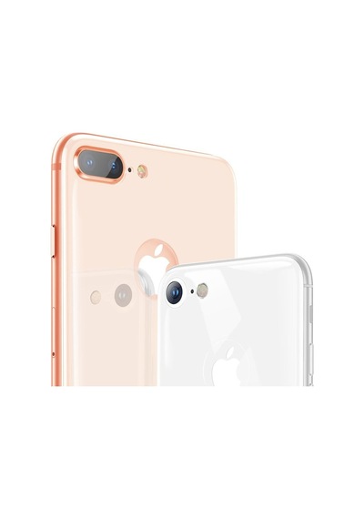 Bufalo Apple Uyumlu   iPhone 7/8 Kavisli 4D Arka Gövde Cam Ekran Koruyucu Beyaz (237472272)