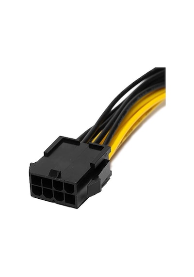 PCI-E 8 Pin Dişi To 2x 8 Pin 6+2PIN Express Power Güç Y Kablo