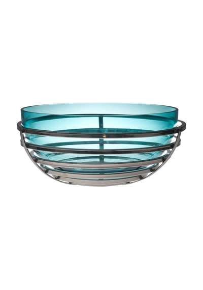 Pasabahce Zırhlı Kase Turkuaz / Yeşil 34 Cm Vazo Çok Renkli