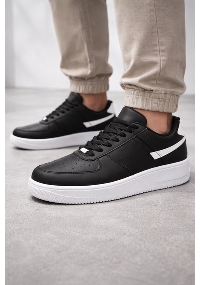 Siyah Beyaz Trend Süper Rahat 4 Mevsim Unisex Günlük Yürüyüş Spor Ayakkabı Sneaker Siyah - Beyaz Siyah Beyaz Trend Süper Rahat 4 Mevsim Unisex Günlük Yürüyüş Spor Ayakkabı Sneaker Siyah - Beyaz