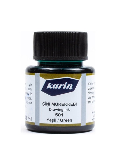 Karin Çini Mürekkebi 45Ml - Yeşil