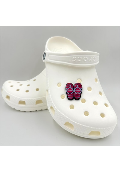 Crocs Terlik Süsü Ve Aksesuarı , Çanta Süsü Jibbitz Parmak Arası Terlik 07 Görsel Logo Aksesuar Lila-fuşya-siyah Crocs Terlik Süsü Ve Aksesuarı , Çanta Süsü Jibbitz Parmak Arası Terlik 07 Görsel Logo Aksesuar Lila-fuşya-siyah