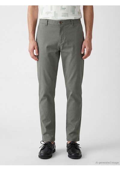 Lcw Vision Yeşil Slim Fit Gabardin Erkek Pantolon