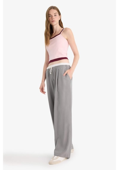 Defacto Baggy Fit Çift Cepli Normal Bel Standart Boy Tensel Pantolon F9743ax25hsgr394 Gri Defacto Baggy Fit Çift Cepli Normal Bel Standart Boy Tensel Pantolon F9743ax25hsgr394 Gri