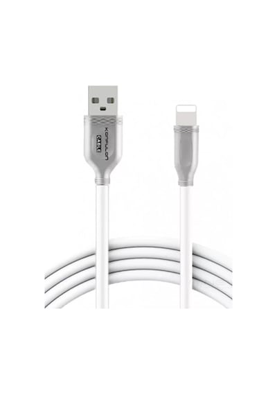 Büro Ev Ofis Cihazları İçin Beyaz 1mt 3a Apple Uyumlu iOS Data Şarj Kablosu