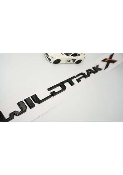 Dk Tuning Ranger Wildtrak X Bagaj Siyah Turuncu Yazı Logo Ford İle Uyumlu Bagaj Arma