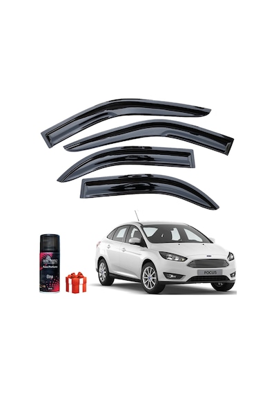 Focus 4 Mügen Cam Rüzgarlığı Sedan 2015-2018 Arası 4lü Takım+koku