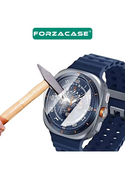 Forzacase Samsung Galaxy Watch 8 44mm İle Uyumlu Temperli Kırılmaz Cam Ekran Koruyucu - Fc861