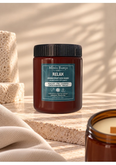 Aromaterapi Soya Mum - Relax Relaks 150 Gr Beyaz