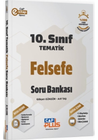Çap Yayınları 10. Sınıf Felsefe Tematik Soru Bankası