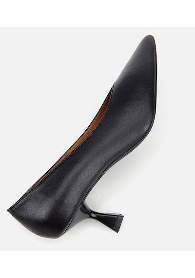 Hotiç Kadın Deri Siyah İnce Topuklu Stiletto 01ayh312590a100 Siyah