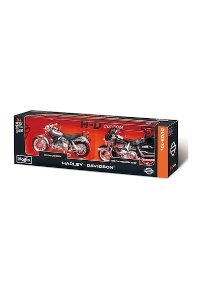 1/18 Harley-davidson İkili Motorlar 70'ler